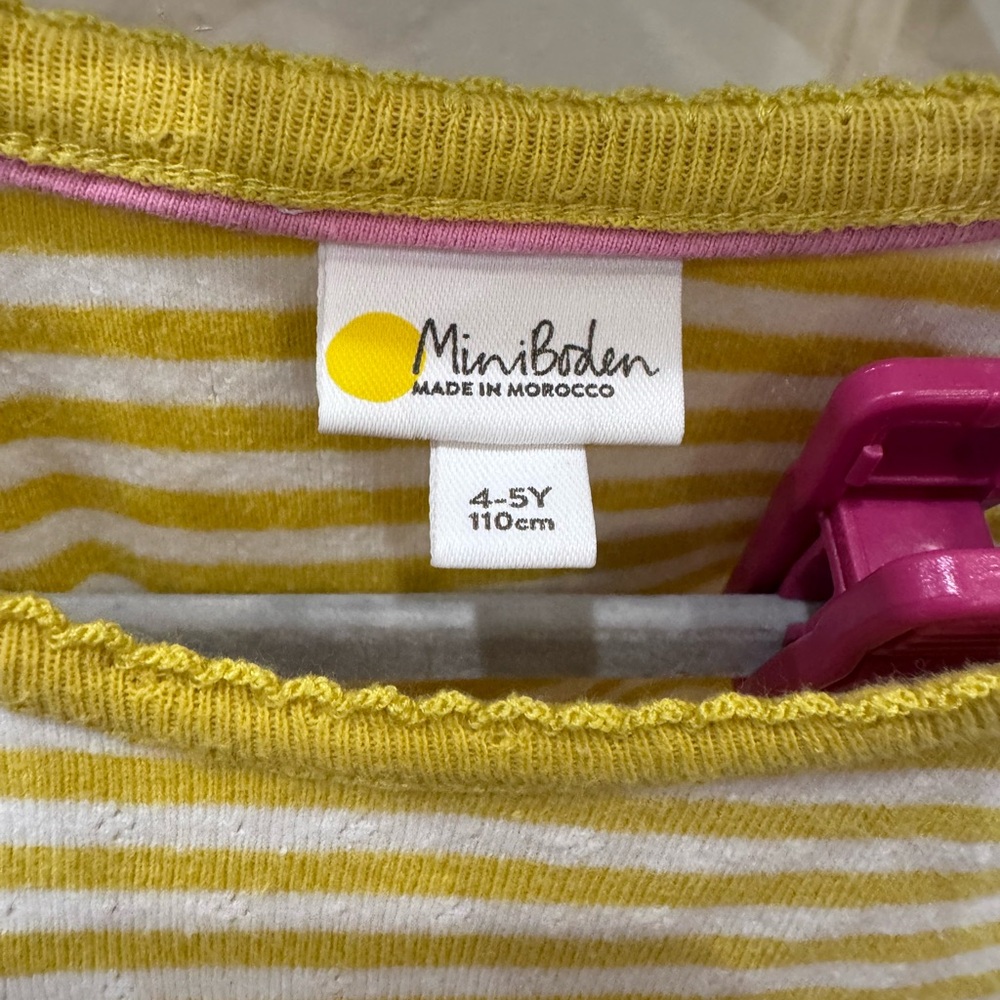 Mini Boden Striped Kids top - Picture 2 of 4